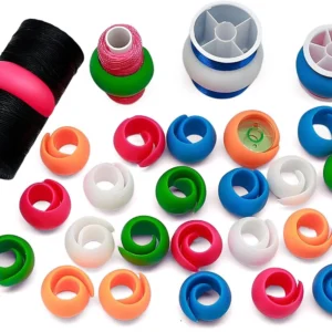 200Pcs Upgraded Thread Holders Compatible with Larger Spool Huggers-Keep Thread